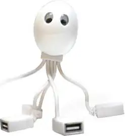 USB HUB SATZUMA Squid, 4-portni