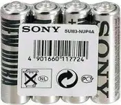 Sony alkalna baterija AA 4kom