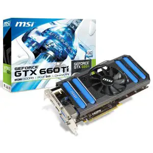 Grafička kartica MSI GTX 660 Ti GDDR5 2GB/192bit, 941MHz/6008MHz, PCI-E 3.0 x16, DP, HDMI, 2xDVI, VGA Cooler (Double Slot), Retail