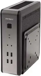 Kuciste ANTEC ISK110 VESA EC, Mini-ITX, mogucnost VESA montaze na monitor, crno, 90W