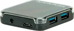 Roline VALUE USB Hub 4-port ext. USB3.0 with Power Supply