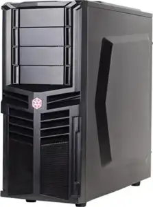 Chassis SILVERSTONE Redline RL04B Midi Tower, 1x ATX, 7 slots, USB3.0, Headphones, Microphone-In, PSU optional, Black