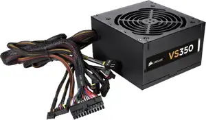 Napajanje 350W Corsair VS series VS350, 230V AC, ATX, EPS 12V, PS/2, 120mm fan, up to 85% efficiency, EU version