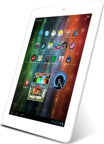 Tablet PRESTIGIO MultiPad 2 Ultra Duo 8.0 (8.0''IPS,1024x768, 8GB, Android 4.1, DC1.6GHz, QC GPU, 1GB, 4100mAh, 2.0MP, microUSB, WiFi, Case) White/Silver Retail