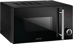 Mikrovalna pećnica Gorenje SMO 20 DGB 20 l, digitalna, 700 W, grill 900 W, timer, crna, Simplicity