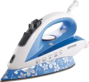 Glačalo Gorenje SIE 2400 BN 2400 W, podloga: specijalna NANO tehnol., auto gašenje, ANTI CALC, plava