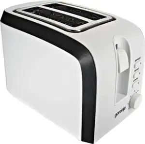 Toster Gorenje T 930 W 930 W, hladne stijenke, 6 razina snage, bijela boja