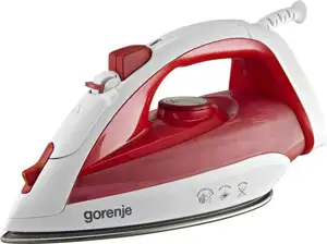Glačalo Gorenje SIE 2200 RN 2200 W, Nano tech podloga, crvena, ANTI CALC