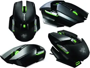 Miš Razer Ouroboros, dual laserski, 8200dpi, 4G, crni, USB, prilagodljiva velicina