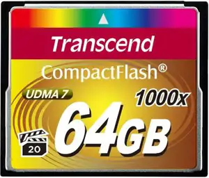 Memorijska kartica Compact Flash Transcend 64GB 1000X TS