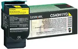 Toner Lexmark C540H1YG, Yellow