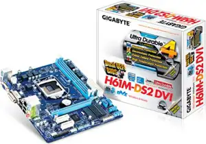 Matična ploča Gigabyte GA-H61M-DS2 DVI, 1155, iH61, D3, S2,GL, mA