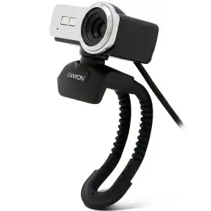 Web Camera CANYON CNR-FWC113 (1.3Mpixel, CMOS, USB 2.0) Black/Silver