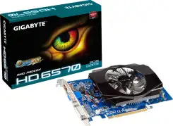 GigaByte ATI Radeon HD6570 2GB DDR3/128-bit, PCIe, CRT/Dual-Link DVI-D/HDMI/HDCP, GBT Fansink