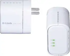 Kit with 2 Powerline 200M HomeplugAV Mini