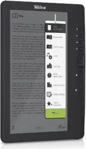 E-Book Reader TREKSTOR eBook 3.0, 7'' TFT color display, 2GB, microSD, USB, crni
