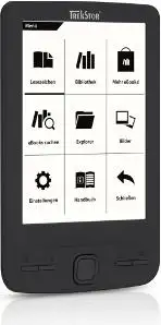 E-Book Reader TREKSTOR Pyrus mini, 4.3'' E-Ink, 2GB, microSD, USB, crni