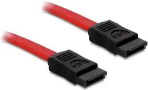 Kabel DELOCK, interni SATA, 50cm, crveni