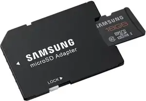 Memorijska kartica Samsung SD micro 16GB Plus, adapter