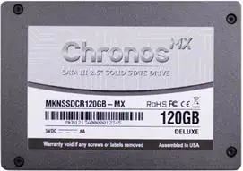 SSD 120.0 GB MUSHKIN ChronosMX MKNSSDCR120GB-MX, SATA3, 2.5'', MLC-chip, maks do 560/520 MB/s