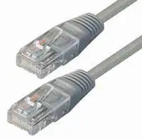 Kabel mrežni UTP, Cat. 5e, 30m, CCA, 26AWG, Savitljivi, Sivi