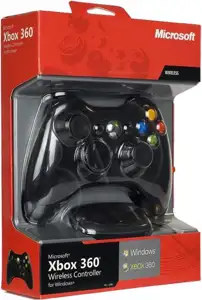 Gamepad MICROSOFT Xbox 360 Wireless Controller (Mechanical, 12 Btn) for XBOX & PC with USB Dongle, Retail, JR9-00010