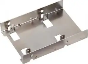 SILVERSTONE Aluminum Bay Converter, 1x 3.5