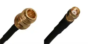 Maxlink 08-RM-NF-005, Pigtail 0,5m 5GHz RF240 RSMA male - N female