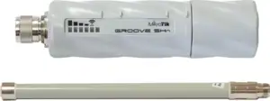 Mikrotik RBGrooveA-52HPn, Outdoor CPE RBGrooveA-52HPn, 2.4 5GHz 802.11a b g n , RouterOS Level4