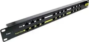 MaxLink 12 port 1U Rack mount 10 100 injector without power supply