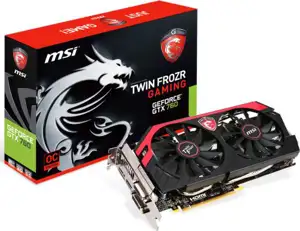 Grafička kartica MSI GF GTX760 OC TF, 2GB DDR5