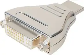 Adapter Transmedia C 197 CHQ, HDMI-DVI-Adapter, HDMI-plug 19 pin to DVI-jack 24 1 pin, metal case
