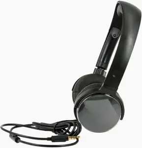 MS FEVER slušalice s mikrofonom, crne