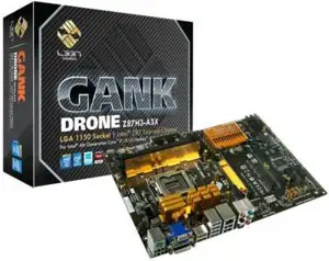 Maticna ploca ECS L337 Gaming Gank Drone Z87H3-A3X, Intel Z87, DDR3, zvuk, S-ATA, RAID, G-LAN, PCI-E, USB 3.0, D-SUB, DVI, HDMI, ATX, s. 1150