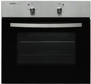 Quadro BO-6064 MB, Pećnica, staklena vrata+Inox kontrolna ploča+inox ručka, B-klasa