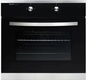 Quadro BO-6077 MF, Pećnica, Ventilator, staklena vrata+2x inox trake+inox ručka, B-klasa