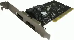 Asonic PCI 2xSATA, 2xeSATA port