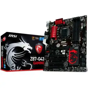 Matična ploča MSI Z87-G43 Gaming, 1150, D3, S3, U3, HDMI, DVI, VGA, ATX