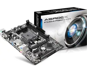 Matična ploča Asrock FM2A78M-HD+, AMD A78 FCH, DDR3, zvuk, SATA, RAID, VGA, G-LAN, PCI-E 3.0, USB 3.0, D-SUB, DVI, HDMI, mATX, s. FM2+ 