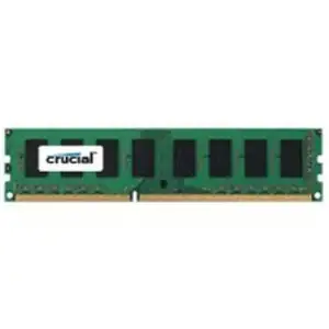 Memorija Crucial DDR3 1600MHz 4GB (PC3-12800) CL11 Unbuffered UDIMM 240pin Single Ranked, CT51264BA160BJ