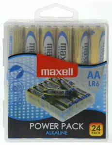 Baterija Maxell alkalna LR-6 AA, 24 kom
