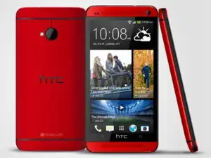 Mobitel HTC One M8, QuadCore Qualcomm Snapdragon 801 2.3GHz, 2GB RAM, 16GB Flash, MicroSD, 5'' Super LCD3 Multitouch, WiFi, BT, GPS, 3x kamera, Android 4.4.2, crveni