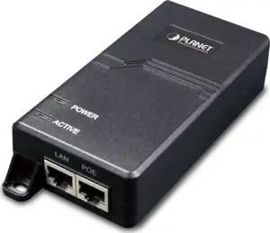 Planet 802.3at High Power PoE Gigabit Ethernet Injector - 30W