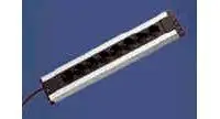 Socket strip, 8-way, schuko, rack mount