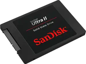 SSD SanDisk Ultra II 120GB, 2.5” 7mm, SATA 6 Gbit/s, Read/Write: 550 MB/s / 500 MB/s, Random Read/Write IOPS 81K/80K, retail, SDSSDHII-120G-G25