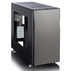 Kućište Midi Fractal Design Define R5, bez napajanja, titanium, windowed, FD-CA-DEF-R5-TI-W