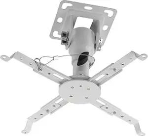 Transmedia H16-7WL Beamer Ceiling Bracket, White