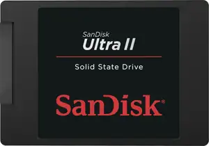 SSD SanDisk Ultra II 480 GB, 2.5”, SATA III, SDSSDHII-480G-G25