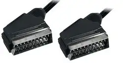 Transmedia Scart-plug to Scart-plug 1,5m