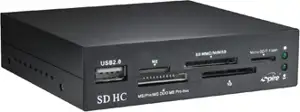 Čitač kartica Spire interni 5u1 USB2.0, crni